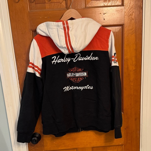 Harley-Davidson Black and Red Hoodie - Picture 7 of 7